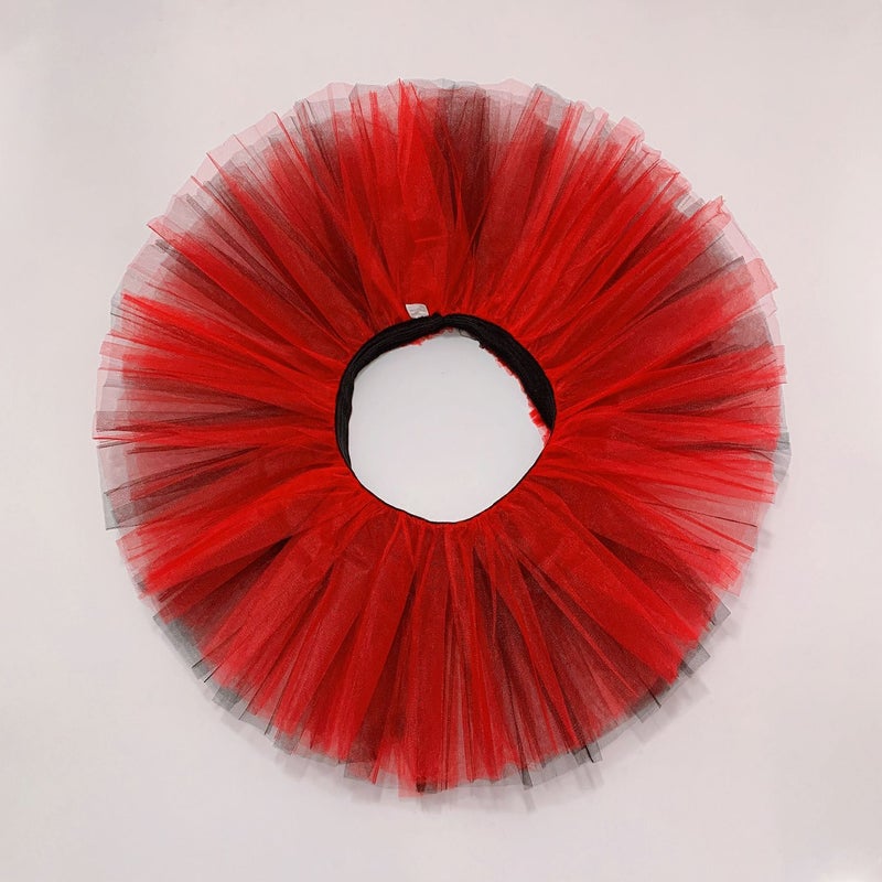 Loquat European and American adult sexy skirt mesh tutu skirt foreign trade tutu skirt 5 layer gauze skirt cake skirt performance skirt - Image 3